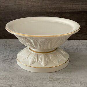 Lenox Vintage Illuminations Versailles 4.5" Pedestal Cake Stand Candleholder USA